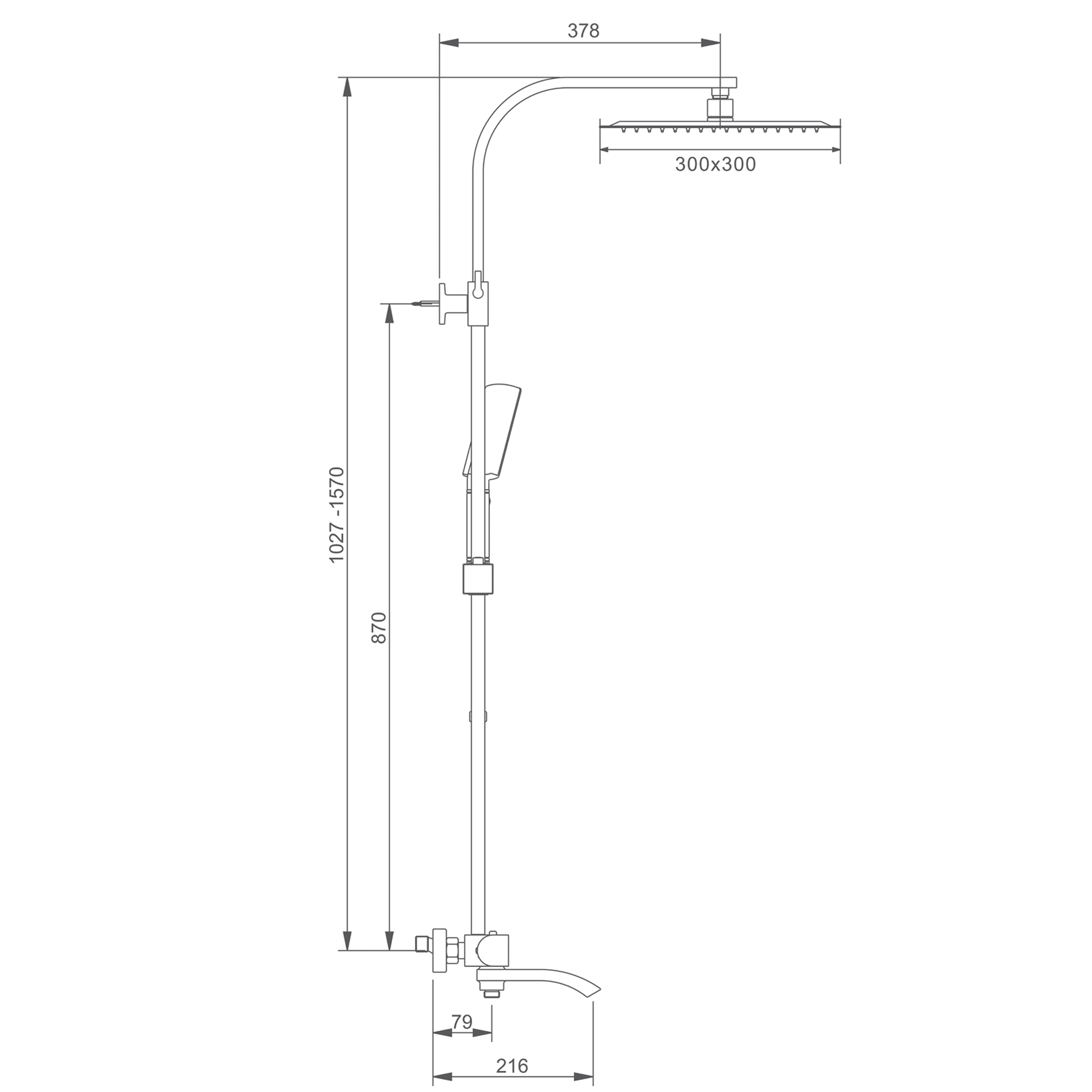 SEN TẮM CÂY KHÓA NHIỆT ĐỘ NGA CAO CẤP GAPPO G2407-40