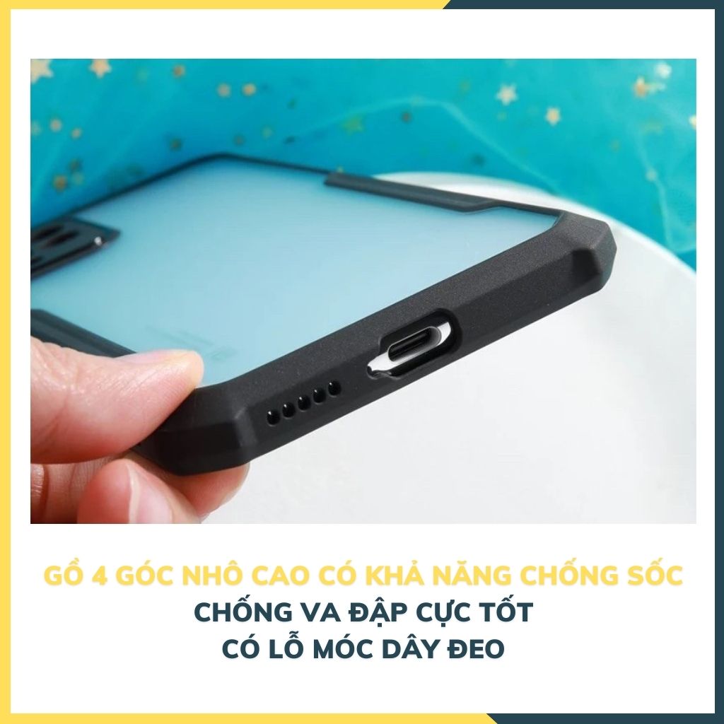 Ốp lưng chống sốc XUNDD cho mi 10 lite bảo vệ camera - hàng nhập khẩu