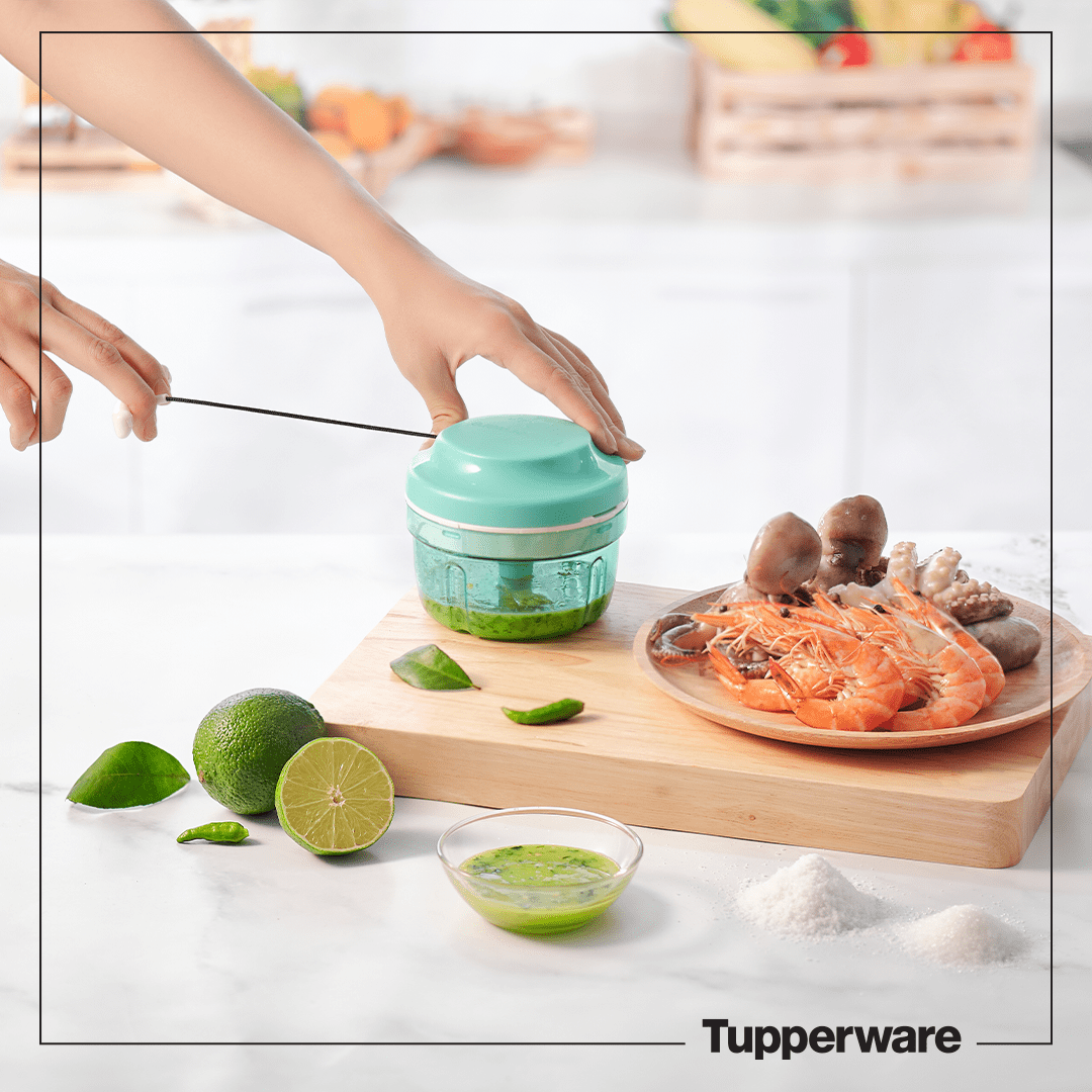 DỤng Cụ Xay Thực Phẩm Suppersonic Tubor Chopper - Lưỡi Dao Sắc Bén - Không Sử Dụng Điện