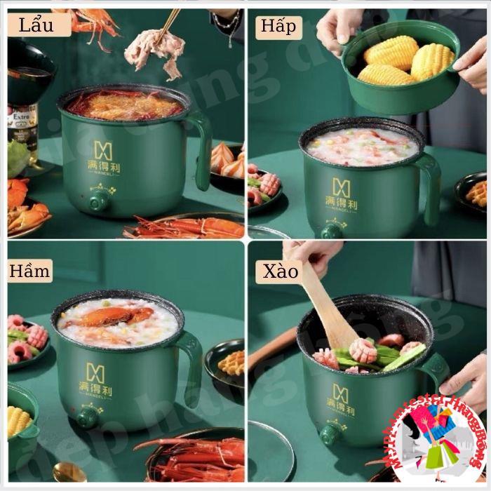 Nồi điện chống dính mini Shiban đa năng 1.8L cao cấp