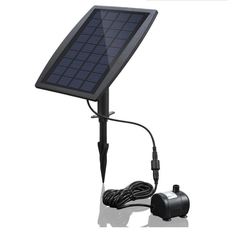 Máy bơm nước năng lượng mặt trời 200L/H với bảng điều khiển năng lượng mặt trời, Đài phun nước trong vườn, Đài phun nước trong vườn, Đài phun nước năng lượng mặt trời cắm vào, Máy bơm ao năng lượng mặt trời không chổi than, Máy bơm nước 9V 2.5W
