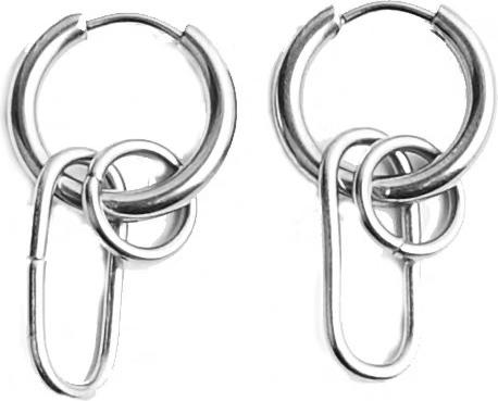 Đôi bông tai xích con nhộn lạ mắt