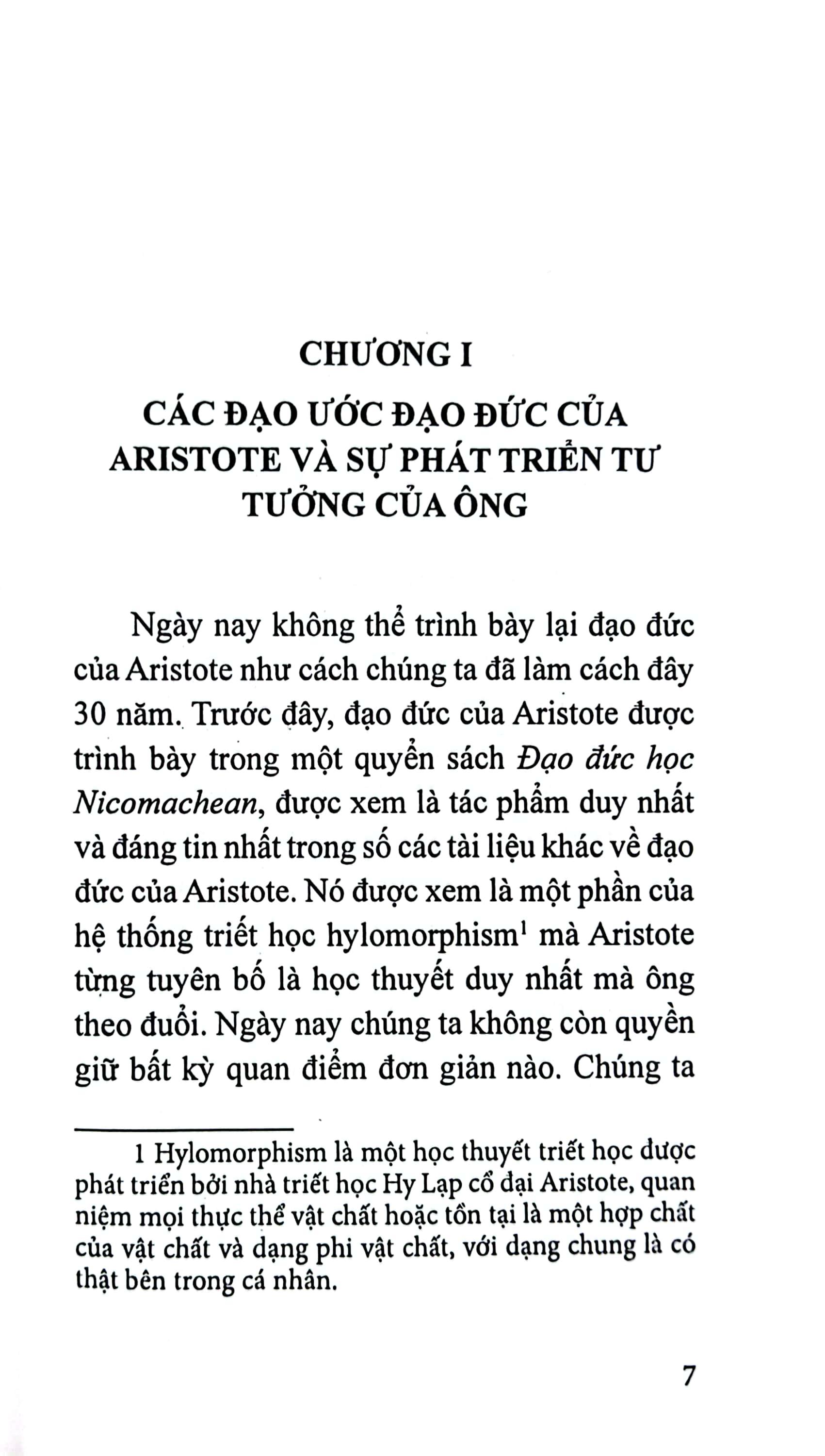 Đạo Đức Học Của Aristote