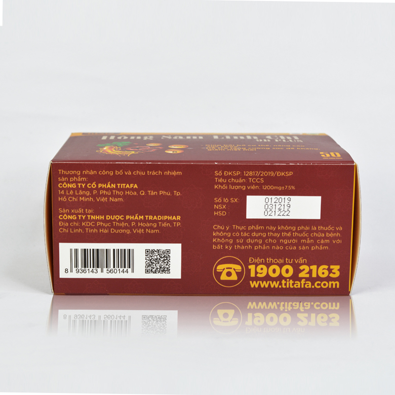 Viên uống HỒNG SÂM LINH CHI 9B PLUS- Giúp bồi bổ, giảm mệt mỏi, tăng sức đề kháng