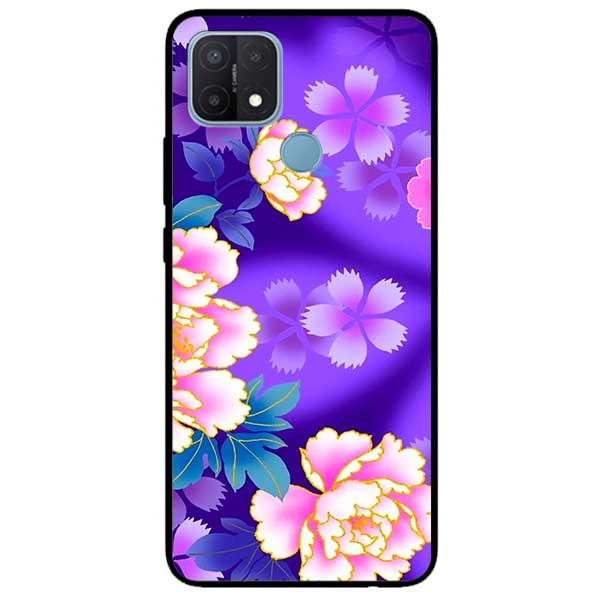 Ốp lưng dành cho Oppo A15 / A15s - Hoa Ánh Tím