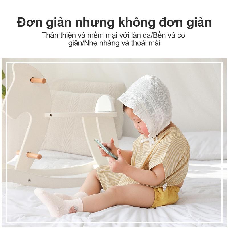 [Einmilk.ân ninh]Tất chân cho bé 0-3 tuổi cotton nguyên chất không xương