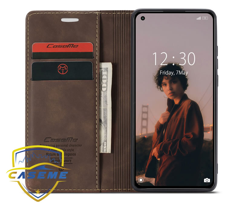 Bao da dạng ví chính hãng Caseme dành cho Xiaomi Mi 11 Lite - Hàng Nhập Khẩu