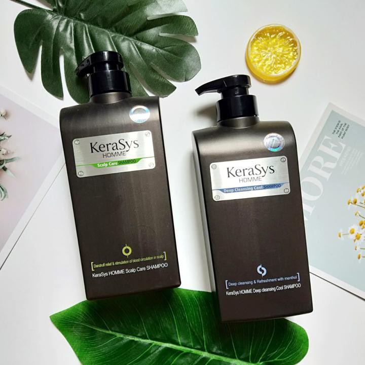 Dầu Gội Nam Kerasys Homme Deep Cleansing Cool Shampoo