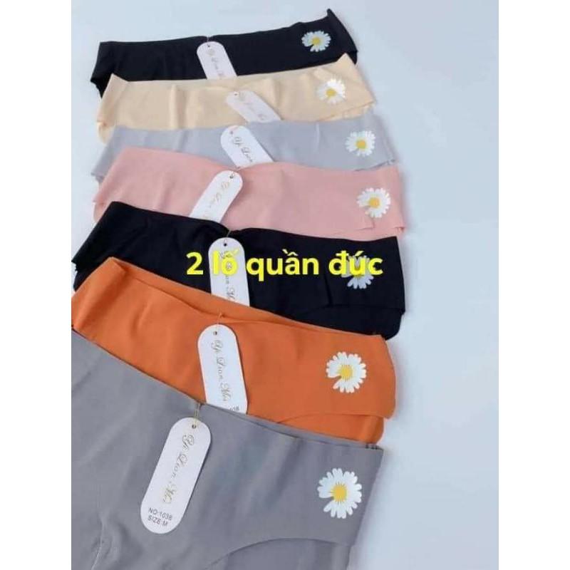 SÉT 5 QUẦN LÓT SU HOA CÚC KHÔNG ĐƯỜNG VIỀN