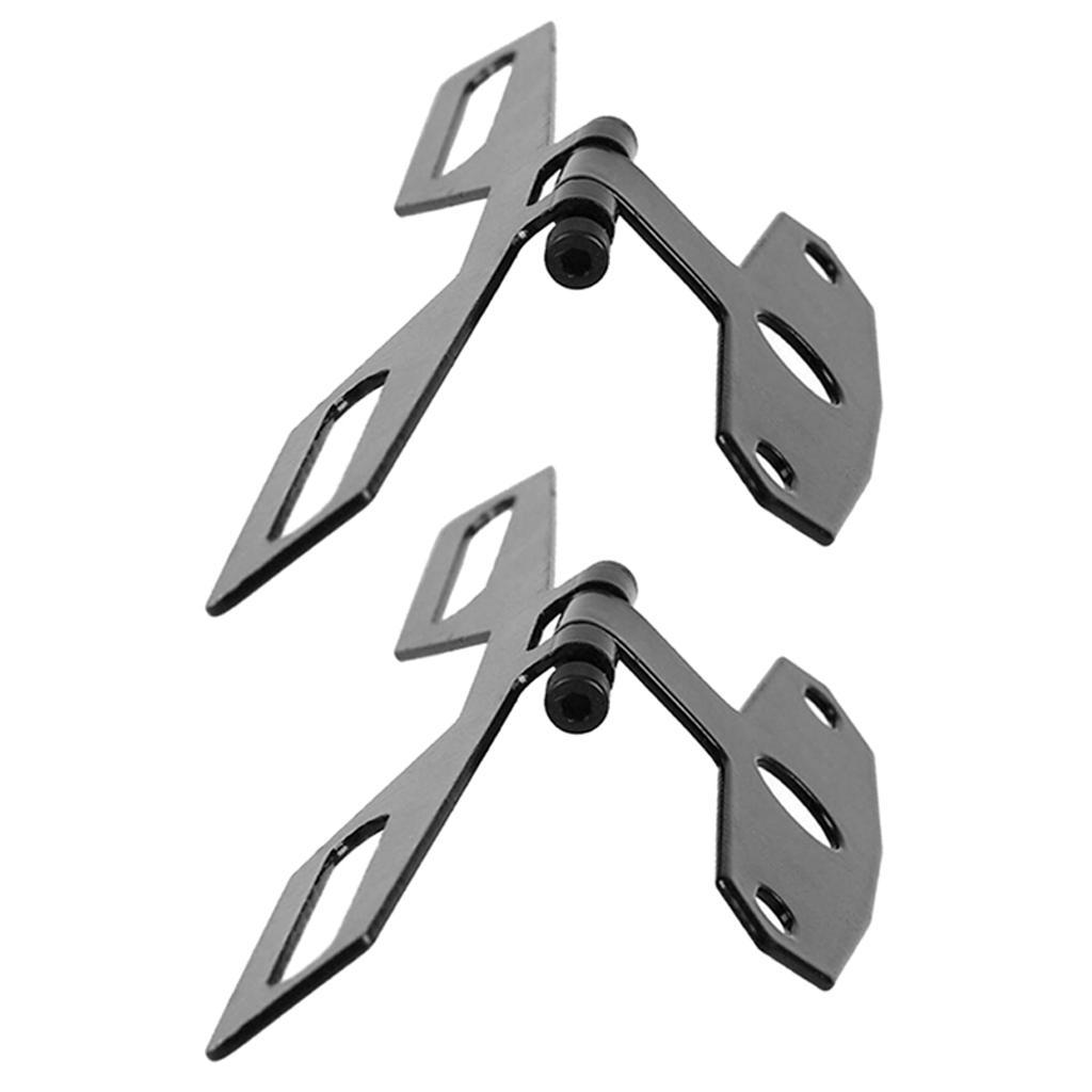 2Pcs Adjustable Folding Motorcycle    Holder Tail Light Bracket