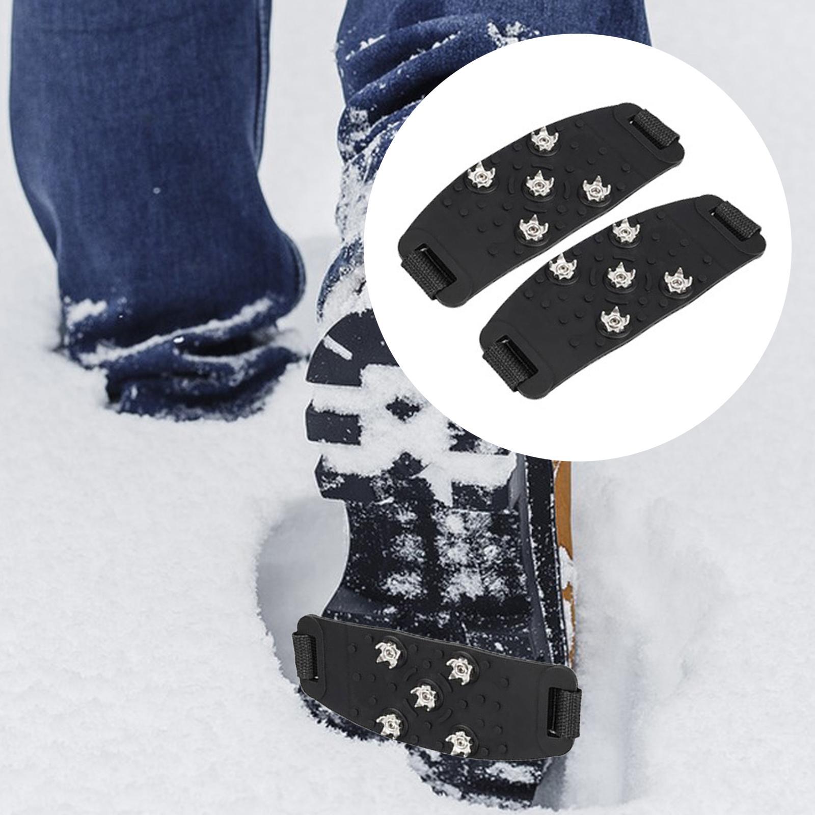 Ice Snow Grippers Crampons Cleats for Outdoor Activities Snow Walking Hiking