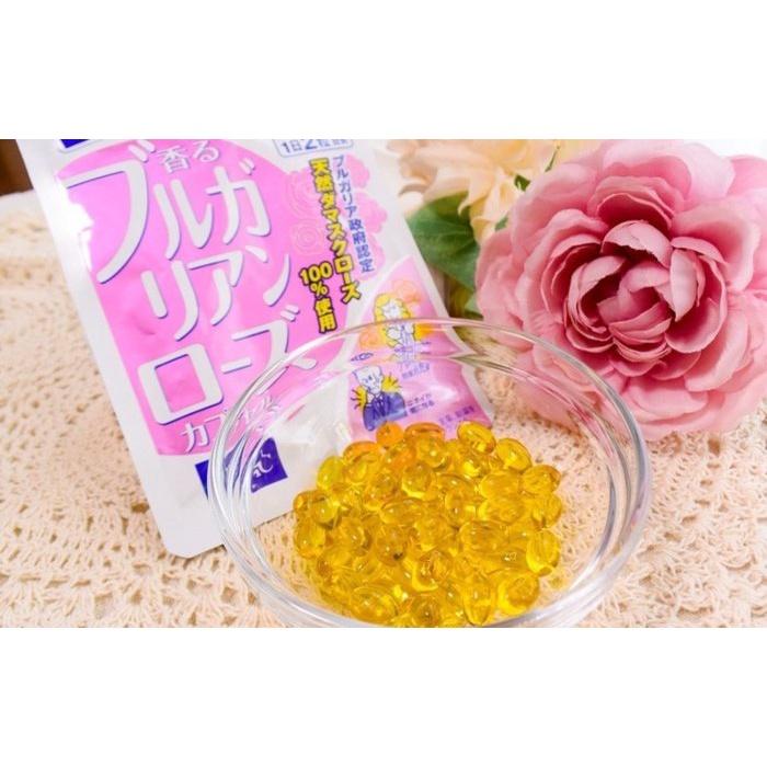Viên Uống Thơm cơ thể DHC Rose Capsule 30 Ngày