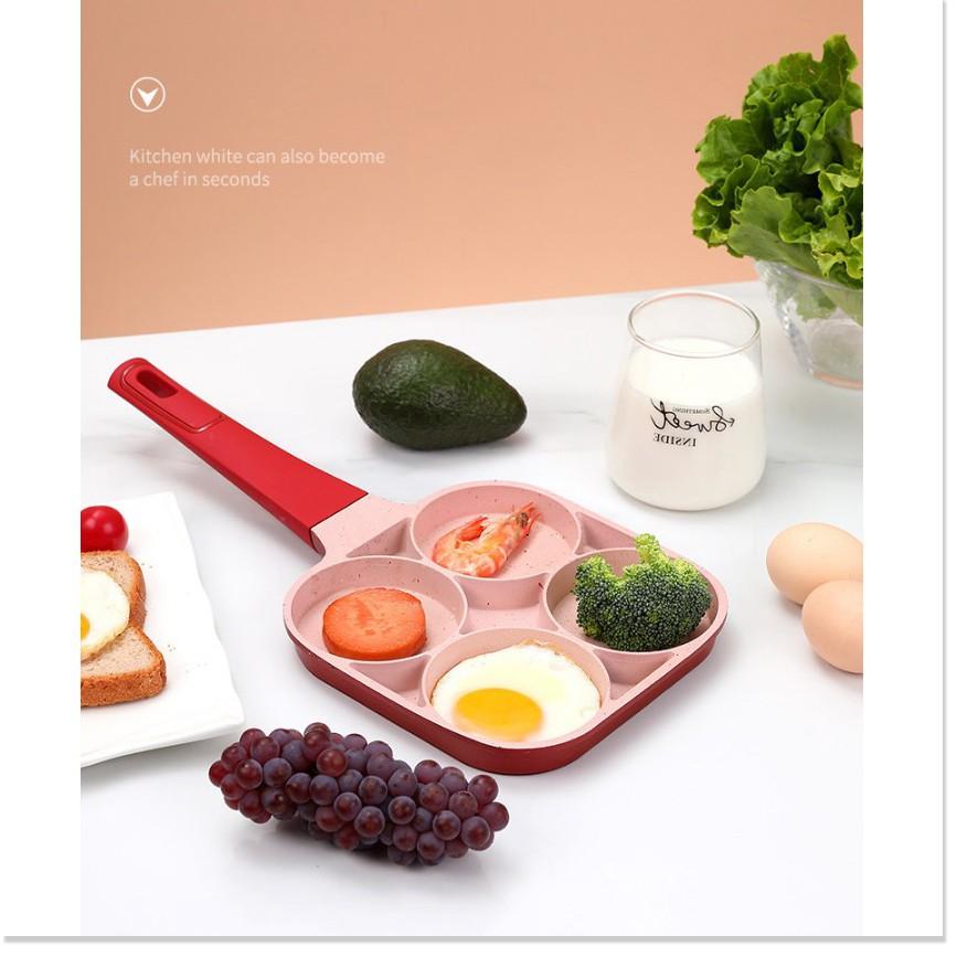 ️ CHẢO CHỐNG DÍNH 4 Ô TRÒN KATA
