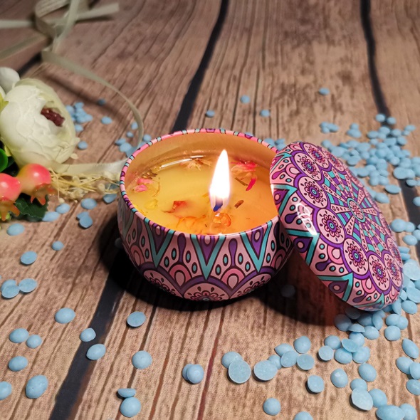 Sáp nến thơm phòng ngủ tinh dầu thiên nhiên hương thơm lãng mạn - Giao ngẫu nhiên