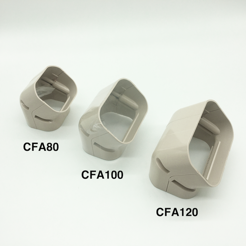 Trunking Nhựa Fineduct Co Nối 45 Độ CFA - Hàng Nhập Khẩu