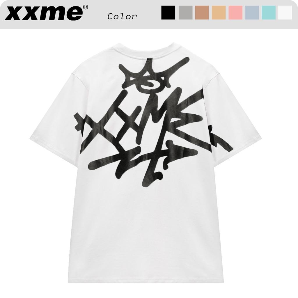 - Áo thun cao cấp 100% cotton Big Icon XXME - GRAY / BLACK / WHITE / PINK / BLUE / TAN / BRICK