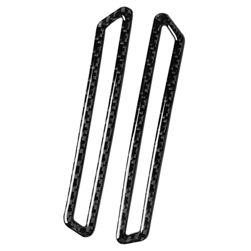 Carbon Fiber Auto Air Outlet Cover Case Trim Sticker for Alfa Giulia
