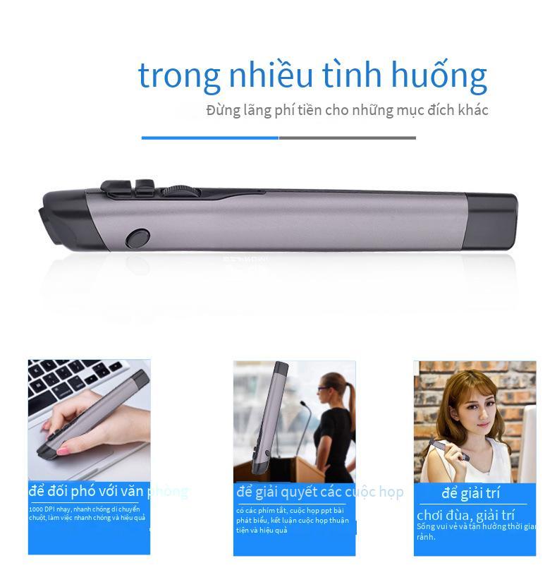 Giao hàng nhanh Sáng tạo mới Bluetooth thế hệ thứ năm Loại bút Chuột Quang điện Sạc khép kín Không dây dọc Hỗ trợ cá tính Chữ viết tay Nút giữa