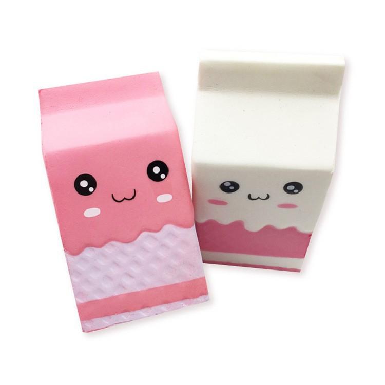 SQUISHY HỘP SỮA - ĐỒ CHƠI BÓP XẢ STRESS