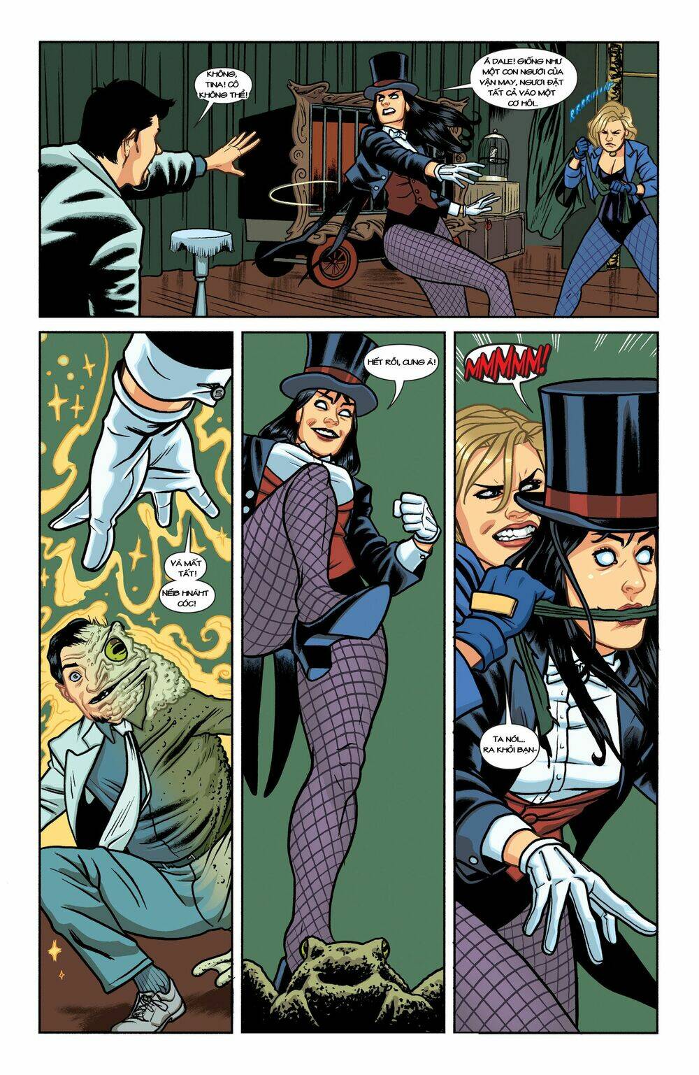 black canary and zatanna - bloodspell chapter 3 28