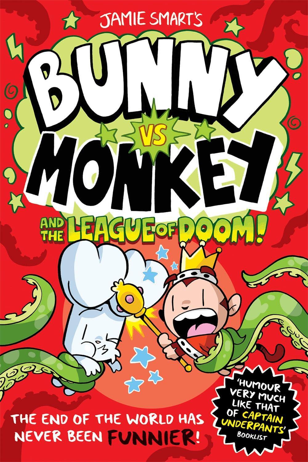 Sách ngoại văn: Bunny Vs Monkey - The League Of Doom!