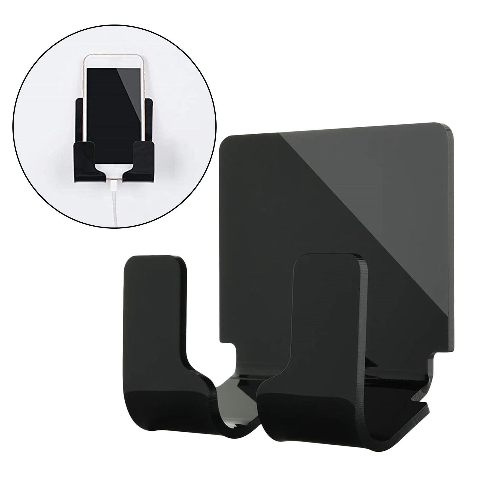 Durable Acrylic Phone Wall Charger Holder Remote Control Stand Bracket