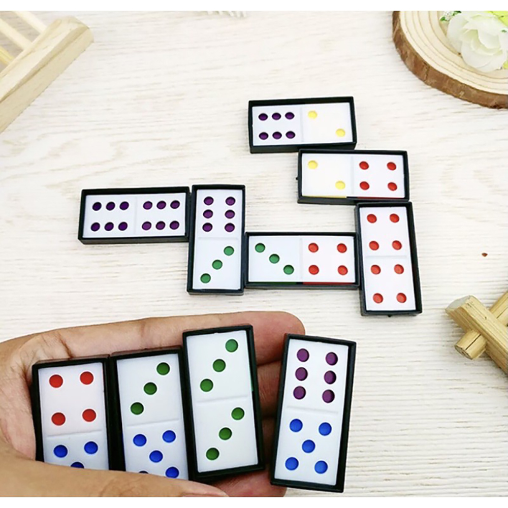 Bộ Cờ Domino Cao Thắng 25 Làm Bằng Chất Liệu Nhựa Gồm 28 Quân Cờ