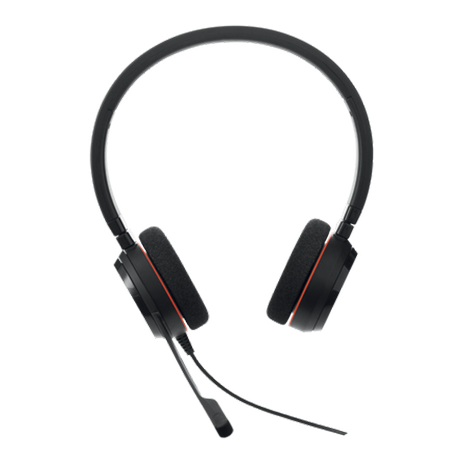 Tai nghe có micro Jabra Evolve 20 Stereo Microsoft Teams - Hàng chính hãng