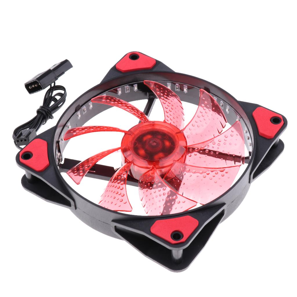 Kokiya LED 120 Mm Máy Tính Làm Mát Nước Mát Mát Người Hâm Mộ 33LED 12025 #4