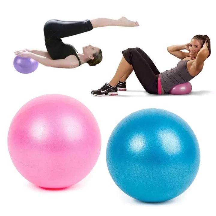 Bóng tập yoga,gym cỡ nhỏ đường kính 25cm + kèm theo dụng cụ thổi bóng - nâng cao sức khỏe - Gia dụng Nam Định