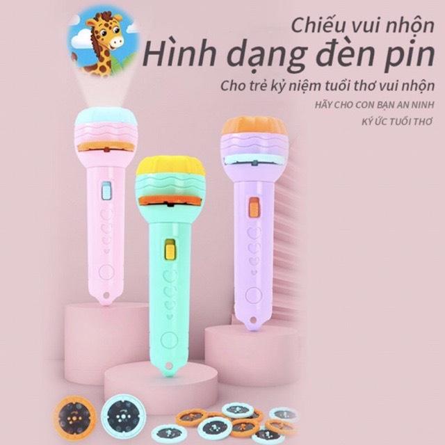 Đèn Pin Chiếu Hình Gồm 80 Hình Sắc Nét Đáng Yêu Cho Bé Munkids Vui Chơi Và Học Hỏi