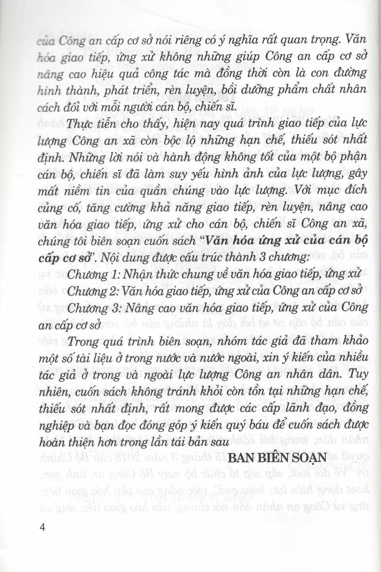 Văn Hóa Ứng Xử Của Cán Bộ Cấp Cơ Sở