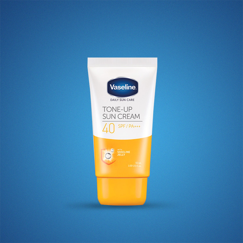 Bộ 2 kem chống nắng Vaseline 50ml : Daily và Tone-up