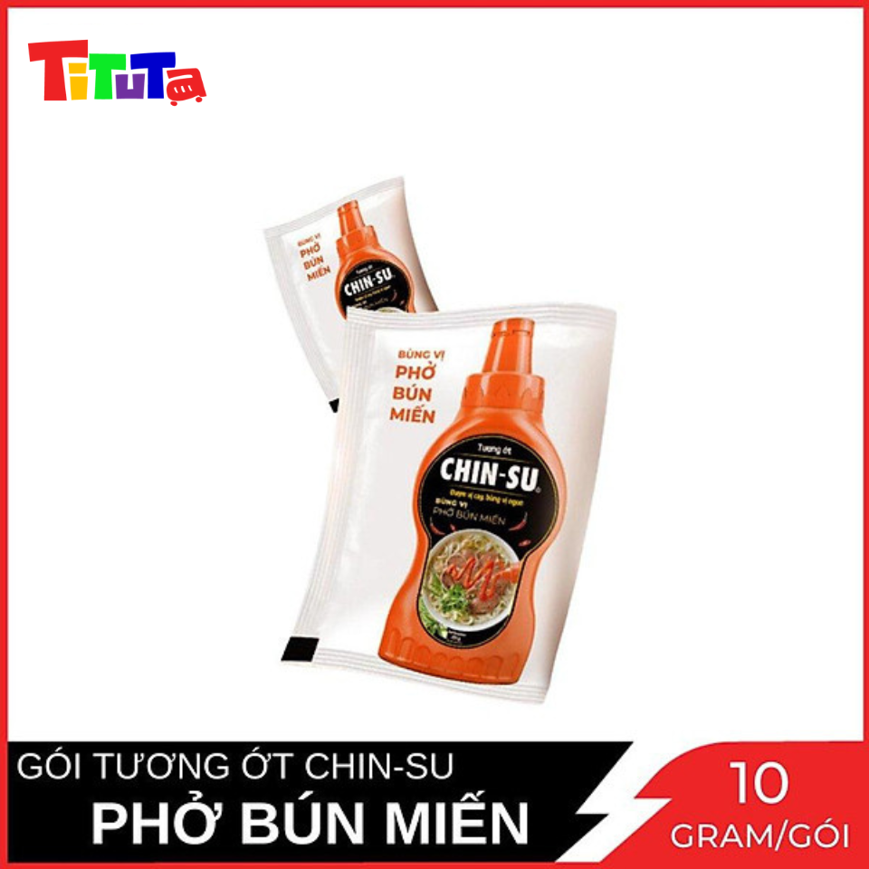 Gói Tương ớt CHIN-SU Phở Bún Miến Gói 10g