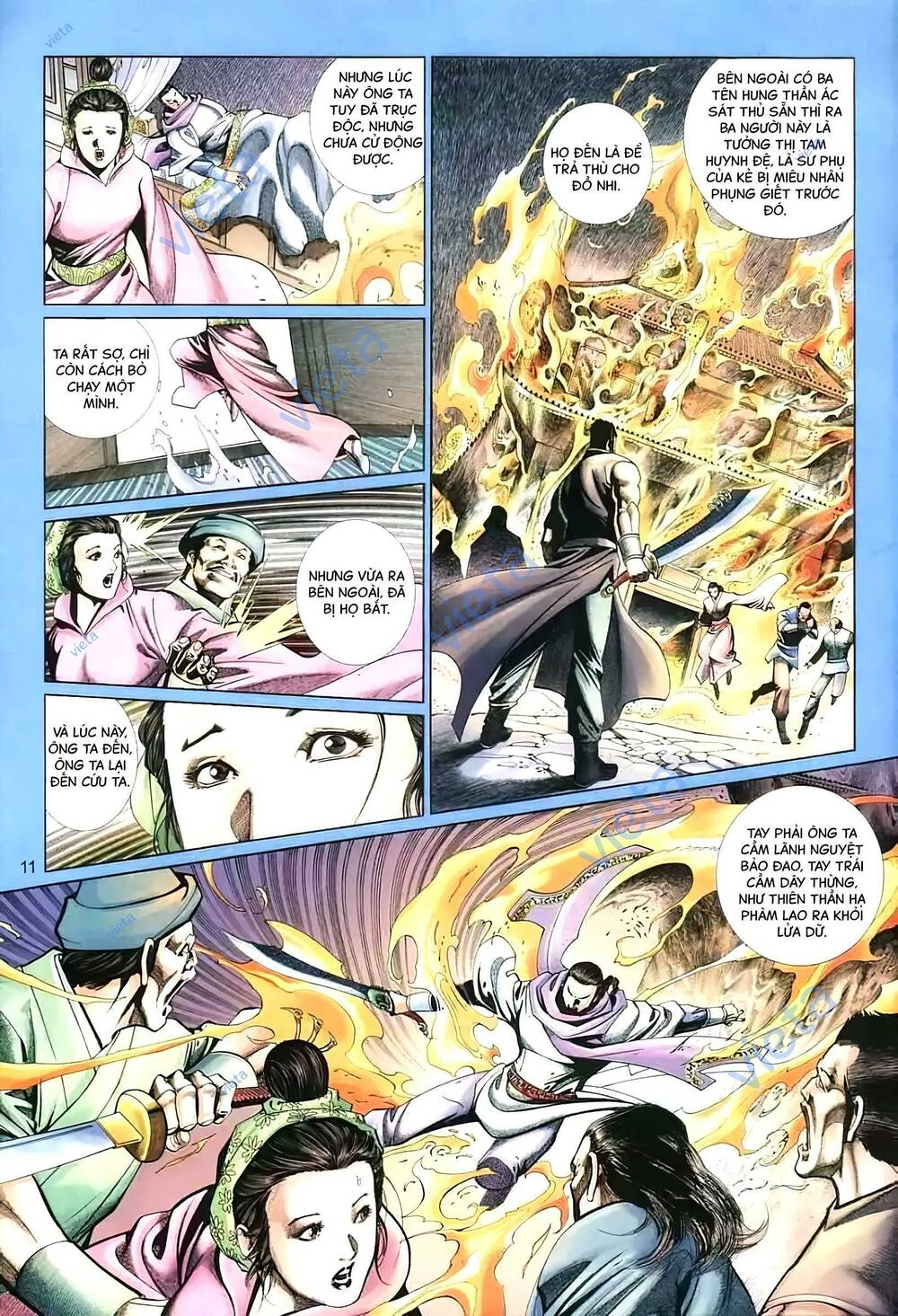 tuyết sơn phi hồ - mã vinh thành chapter 8 11