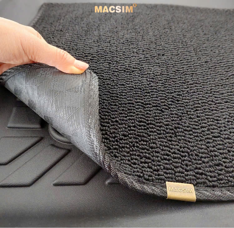 Thảm lót sàn ô tô 2 lớp cao cấp xe Vinfast VF3 (sd3) nhãn hiệu Macsim