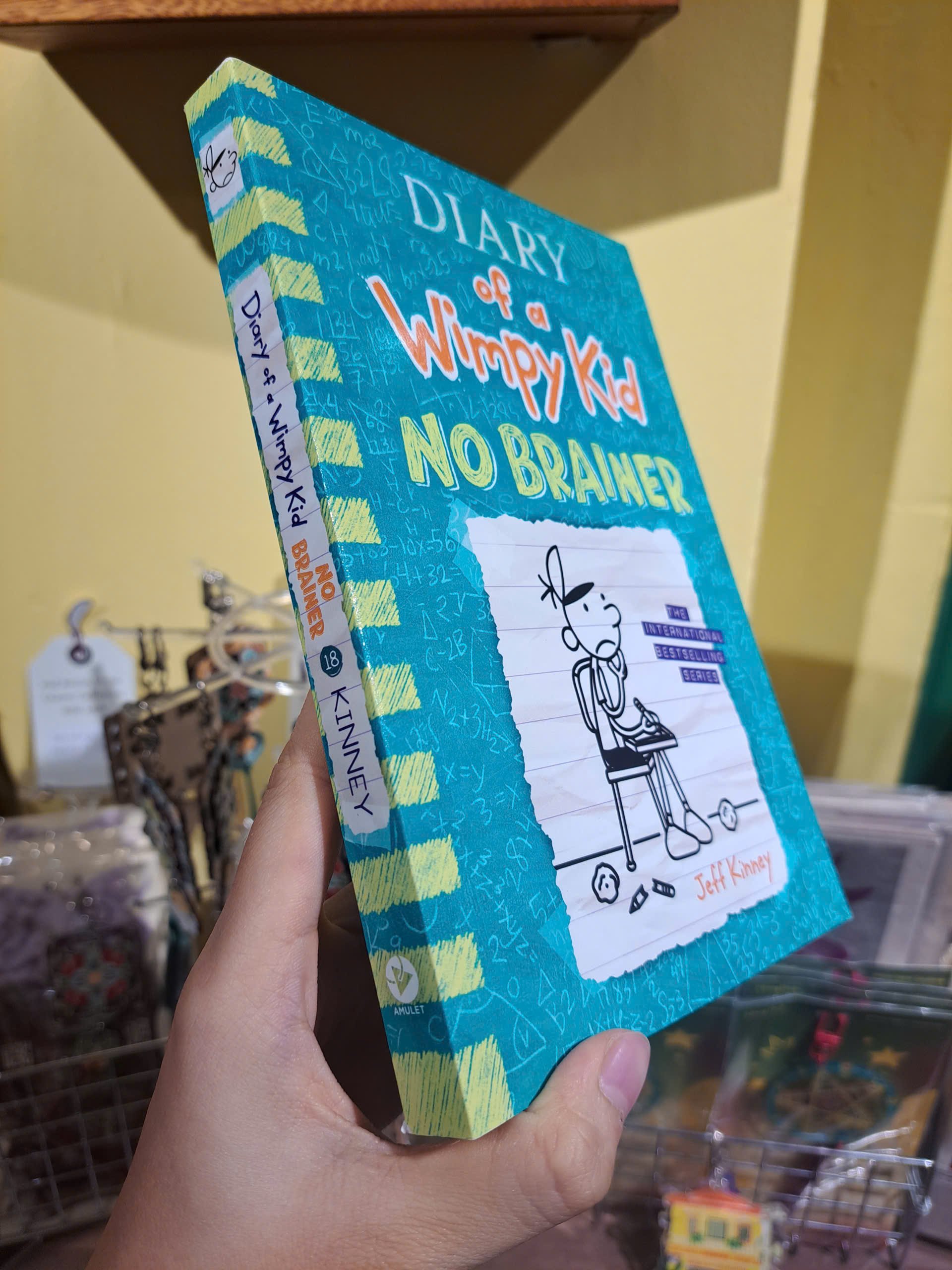 Sách - Diary of a Wimpy Kid: No Brainer | Nhật ký Chú bé nhút nhát tiếng Anh / Sách Thiếu nhi