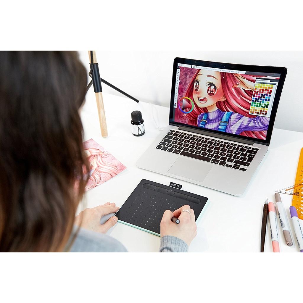 Bảng Vẽ Máy Tính Wacom Intuos CTL-4100WL (Hàng Chính Hãng)