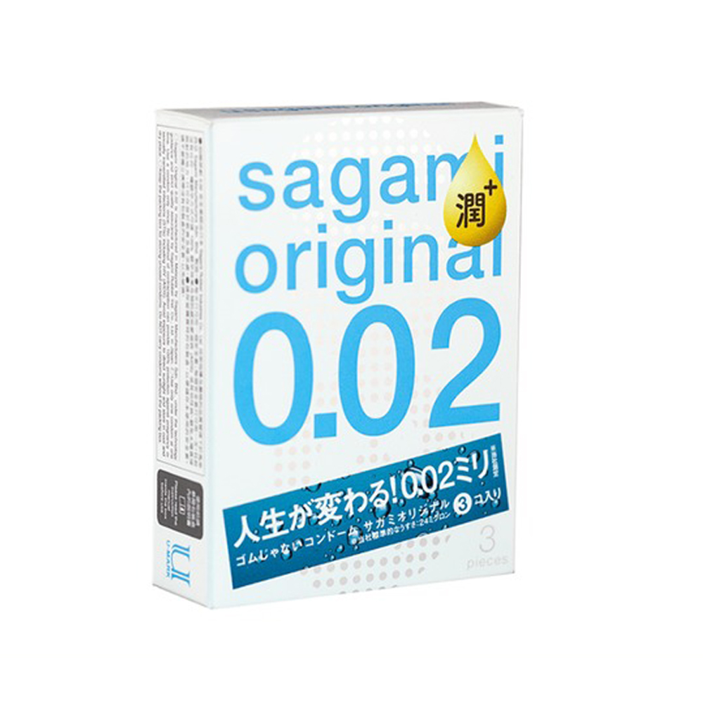 Bao Cao Su Size Lớn 55 mm Sagami Original 0.02 Extra (Hộp 3 Chiếc) Siêu Mỏng Chứa Nhiều Gel + Bcs Power Men 1 Chiếc - Hàng Chính Hãng - Che Tên Sản Phẩm