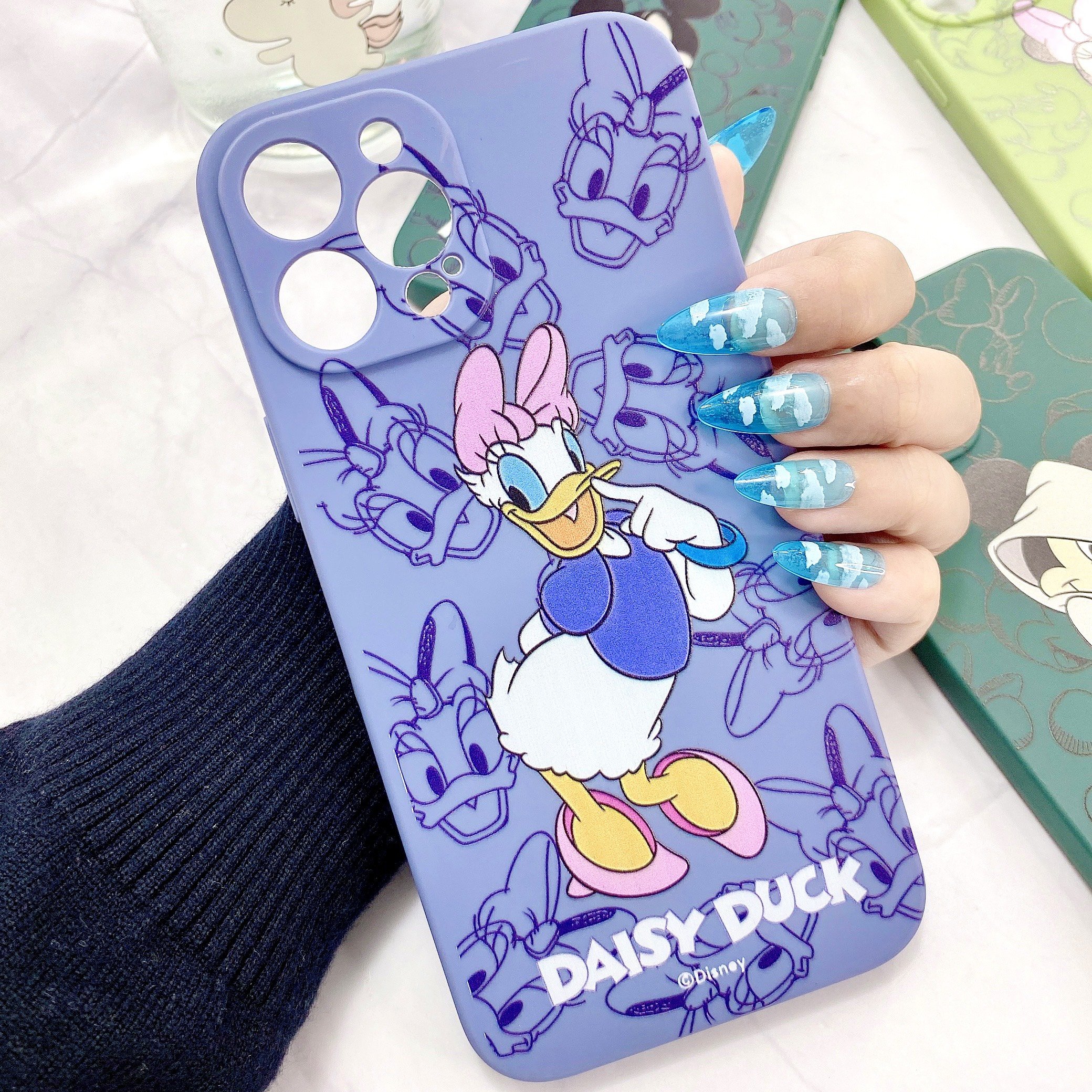 Lưng Case Dẻo Hình Micke.y & Dona.l Ngộ Nghĩnh Chống Trầy Xước Dành Cho Iphone 6/6s Đến 12 ProMax