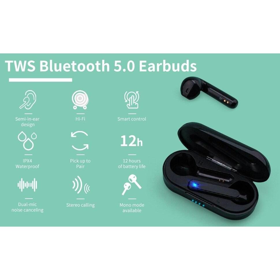  Tai nghe bluetooth TWSL8 (hộp xanh)