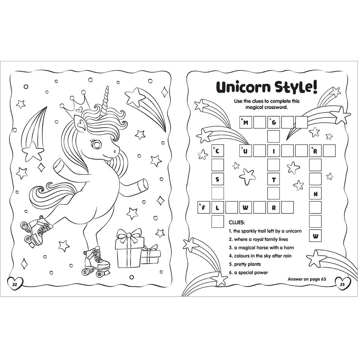 Sách Unicorn - Mega Colouring Book