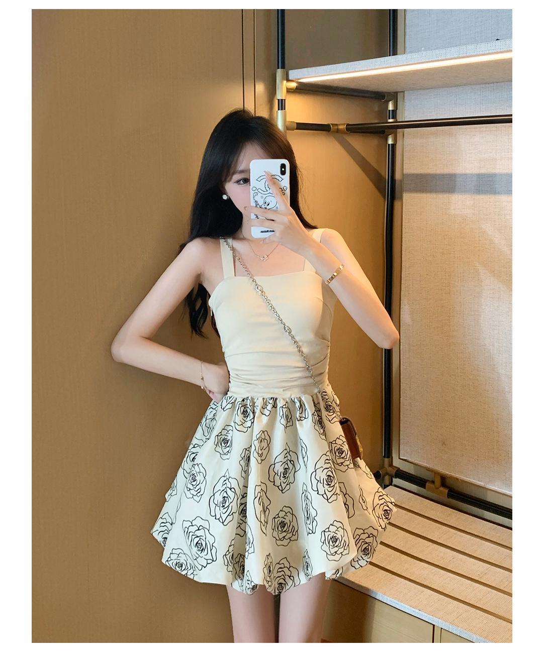 TOBE1SHOP Váy cổ điển kiểu Pháp, váy thiết kế mùa hè, váy ngắn cổ tích.