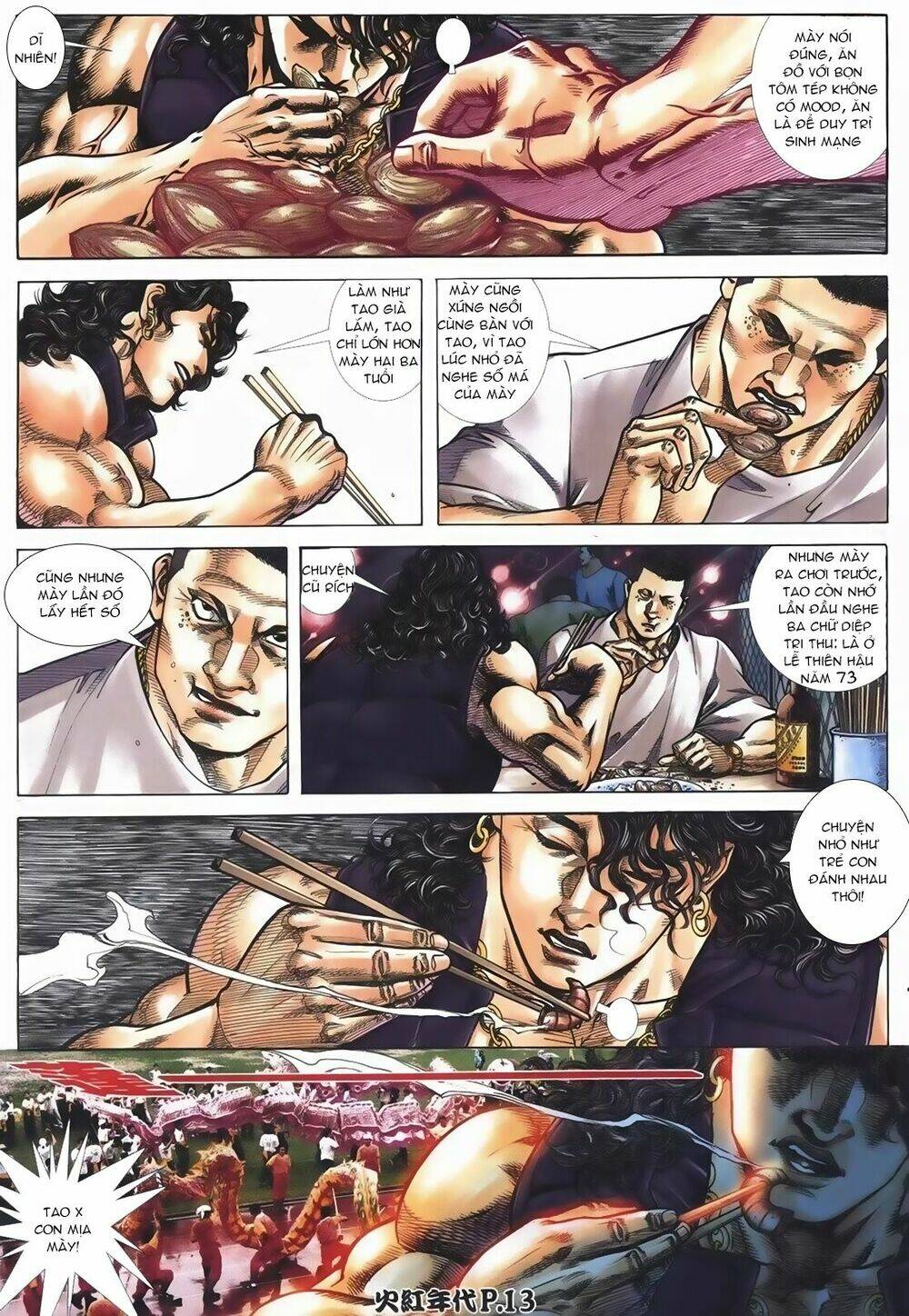 hỏa hồng niên đại hắc cốt đường chapter 107 11