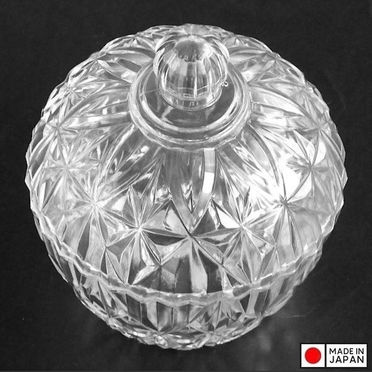 Hũ đựng bánh kẹo, mứt tết phòng khách Diamond 150ml - Hàng Nội Địa Nhật Bản