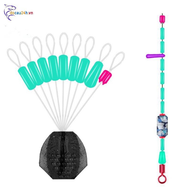 Hạt chặn phao Silicon trong suốt hạt chặn phao câu đài cao cấp