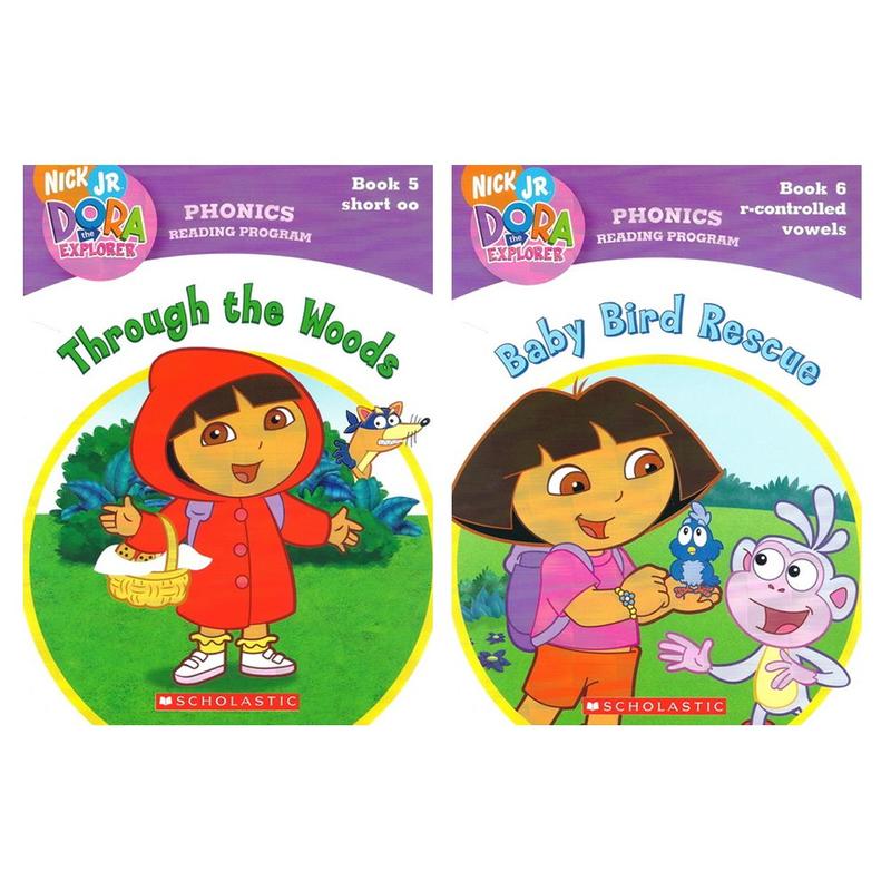 [Hàng thanh lý miễn đổi trả] Dora The Explorer Phonics Boxset #2 With Cd