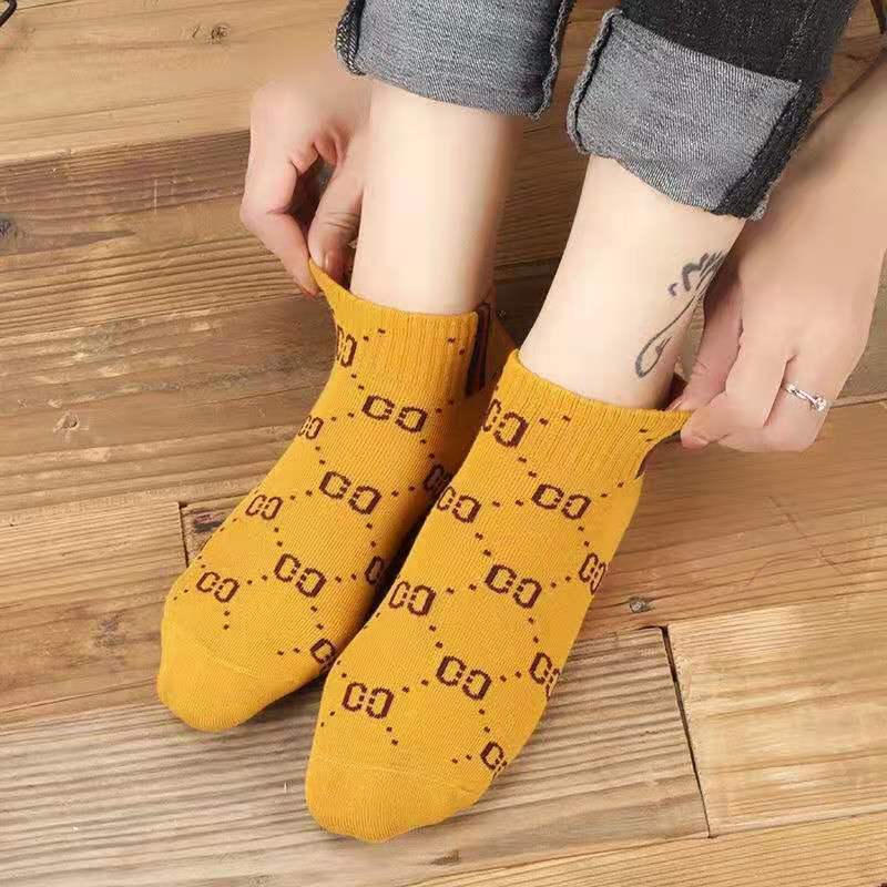 Sét 5 đôi tất nữ Hàn Quốc vintage cao cấp thời trang