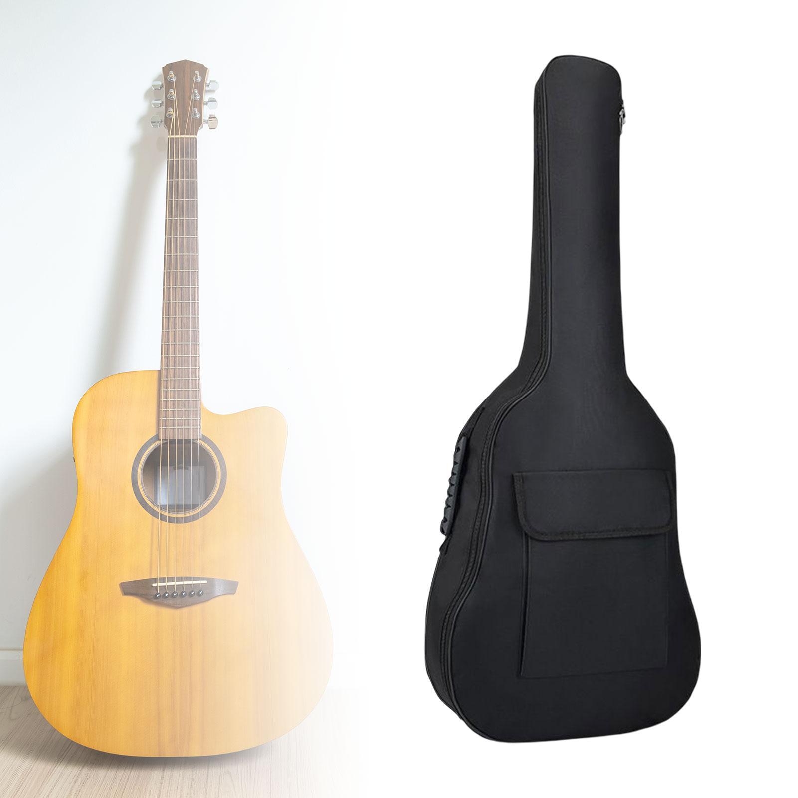Portable Guitar Gig Guitar Case with Pockets, Carry Case Guitar Backpack for Acoustic Gifts