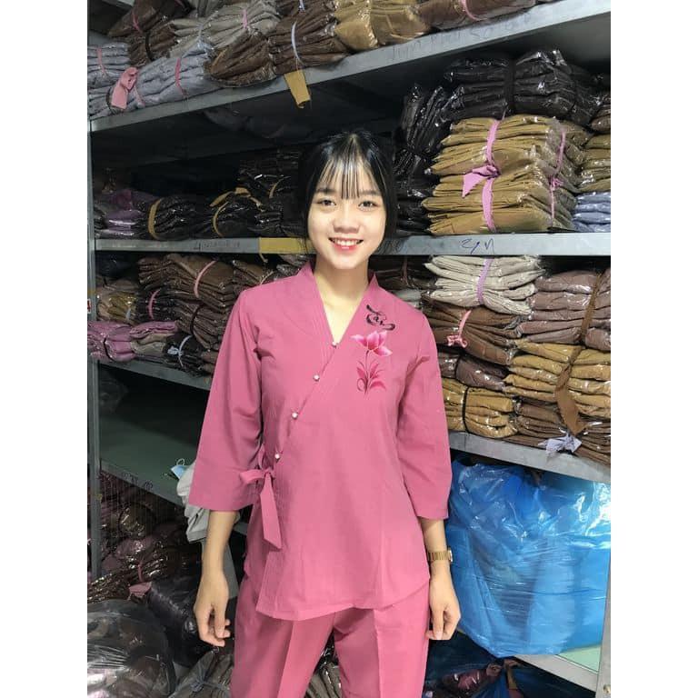 ĐỒ LAM ĐI CHÙA # ĐỒ ĐI CHÙA # PHÁP PHỤC PHẬT GIÁO #Nkật Vẽ kate 102